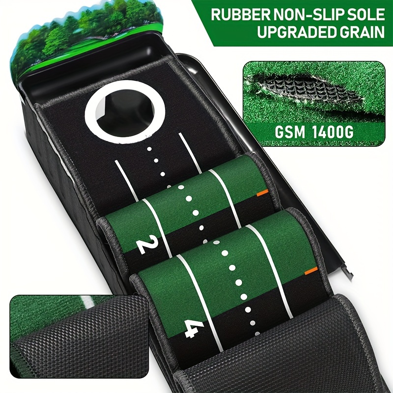 Durable Velvet Crystal Mini Golf Putting Mat
