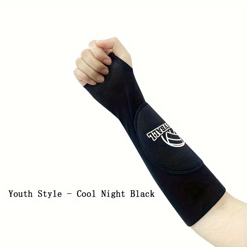 1 Pair Volleyball Arm Sleeves,volleyball Compression Sleeves,sports Forearm  Sleeves Volleyball Training Protect Gear For Kids Youth Women -t