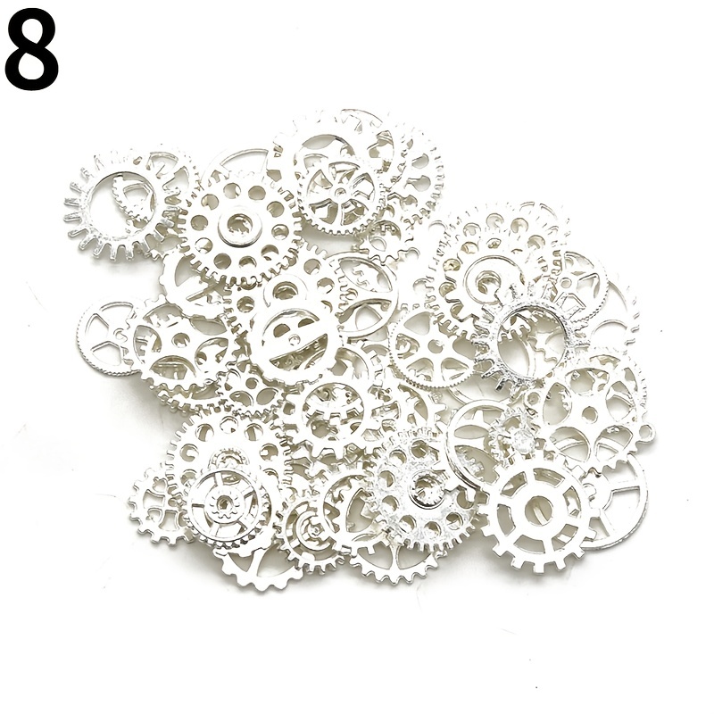 GearsSmall Size 8-25mm Mix Alloy Mechanical Steampunk Cogs & Gears Diy  Accessori