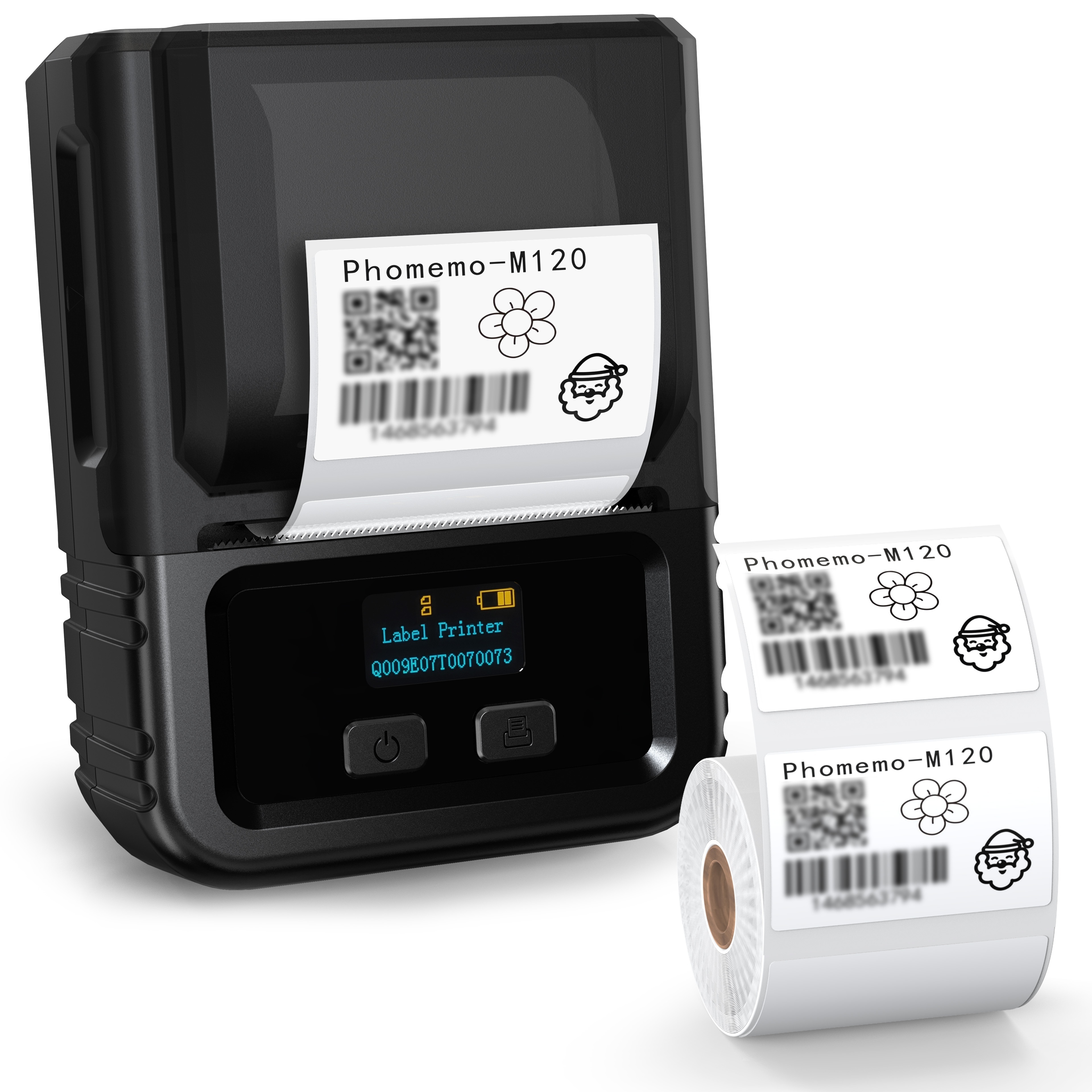 M220 Étiqueteuse thermique portable - Imprimante d'étiquettes thermiques  sans fil pour les adresses Étiquettes Fournitures de bureau de courrier  Organisation Bluetooth Small Label Maker Easy T