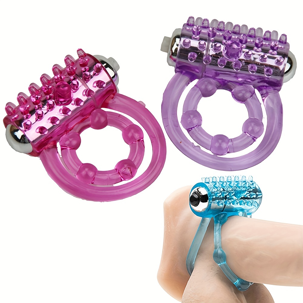 Lasting Vibrators Rings Double Cock Ring Delay Premature