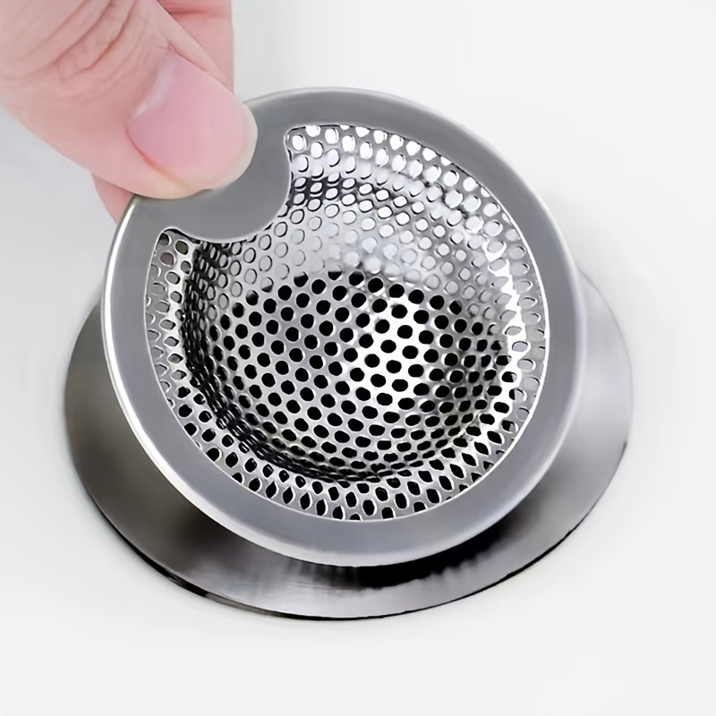 1pc Bathtub Sink Strainer Stainless Steel Kitchen Sink Drain