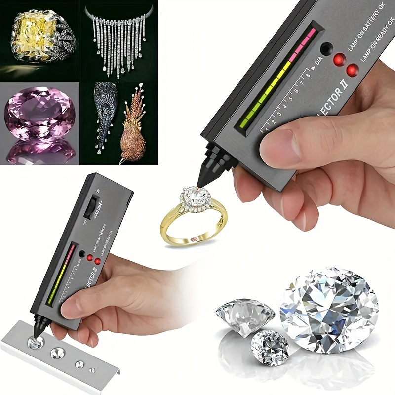 Diamond Carat Gauge Jewelry Polishing Cloth & Tweezers Jewelers Tool Kit  3Pcs