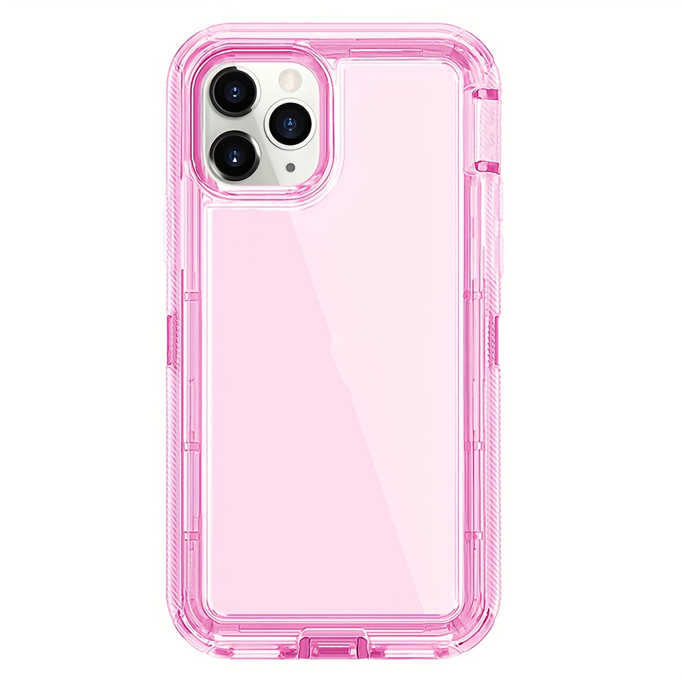 Funda transparente para iPhone 11, carcasa protectora resistente a