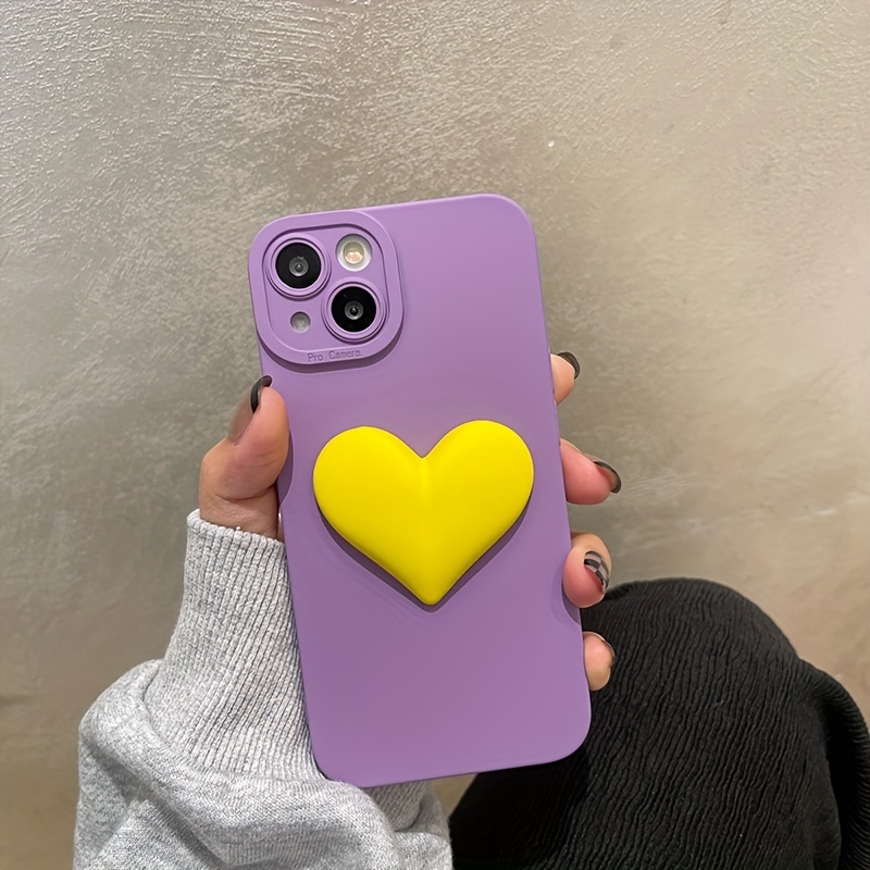 Show Love: Durable Silicone Phone Case Iphone 14 13 12 11 - Temu