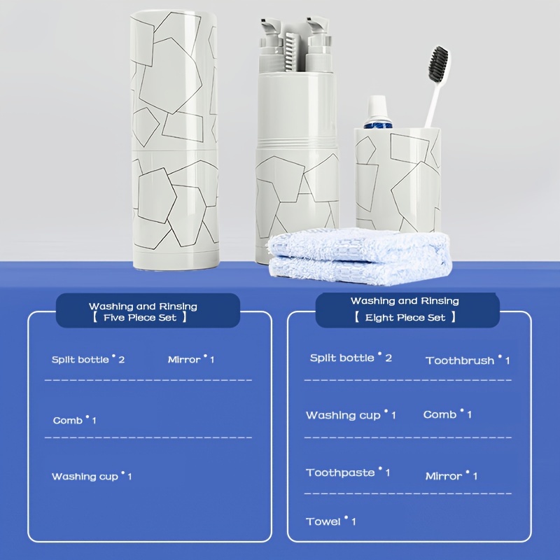 1 Pieza Organizador Viaje Taza Aseo Cepillos Dientes Viaje - Temu