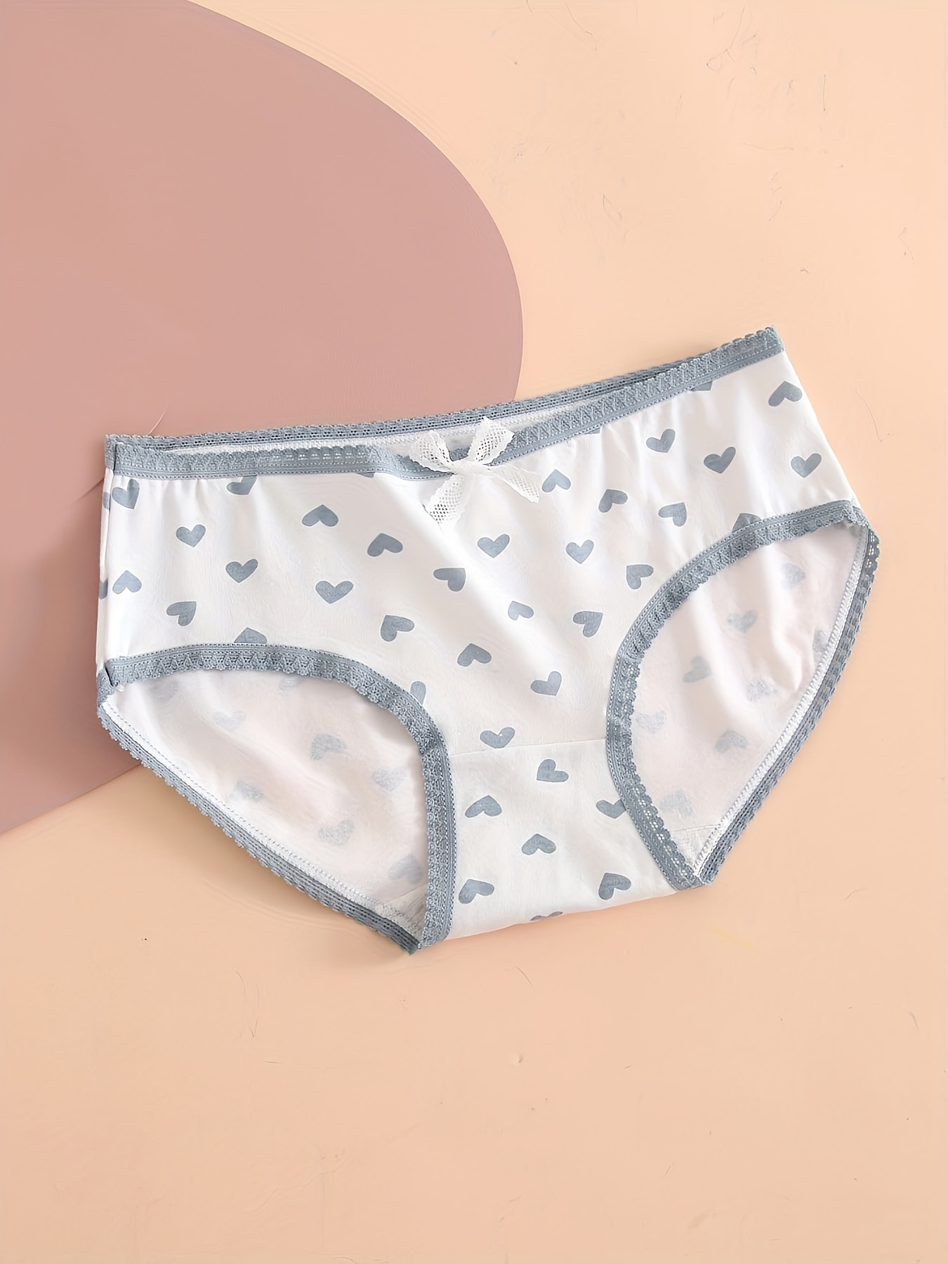 Polka DOT Print 100% Cotton Comfortable Panties Ladies' Underwear