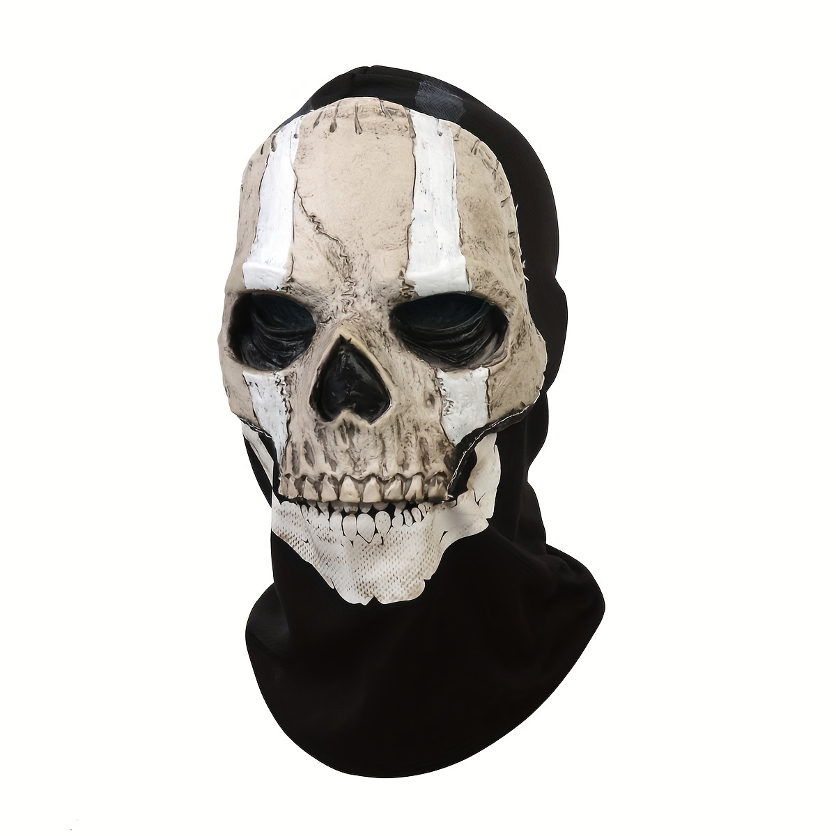 1pc, 3 Styles, Horror Ghost Skull Mask, Creepy Full Face Mask Dress Up,  Halloween Cosplay Costume Props, Bar Club Rave Party Decors Photography  Props