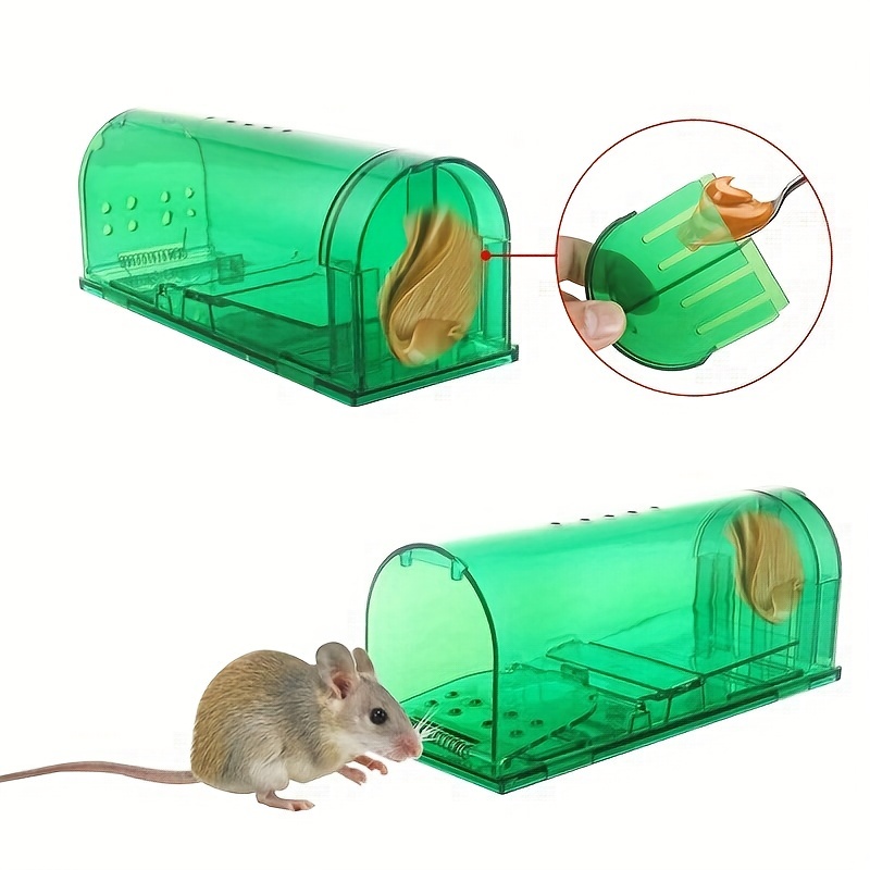 1 pc/2 pièces/4 pièces/6 pièces piège à rats sans cruauté piège à souris