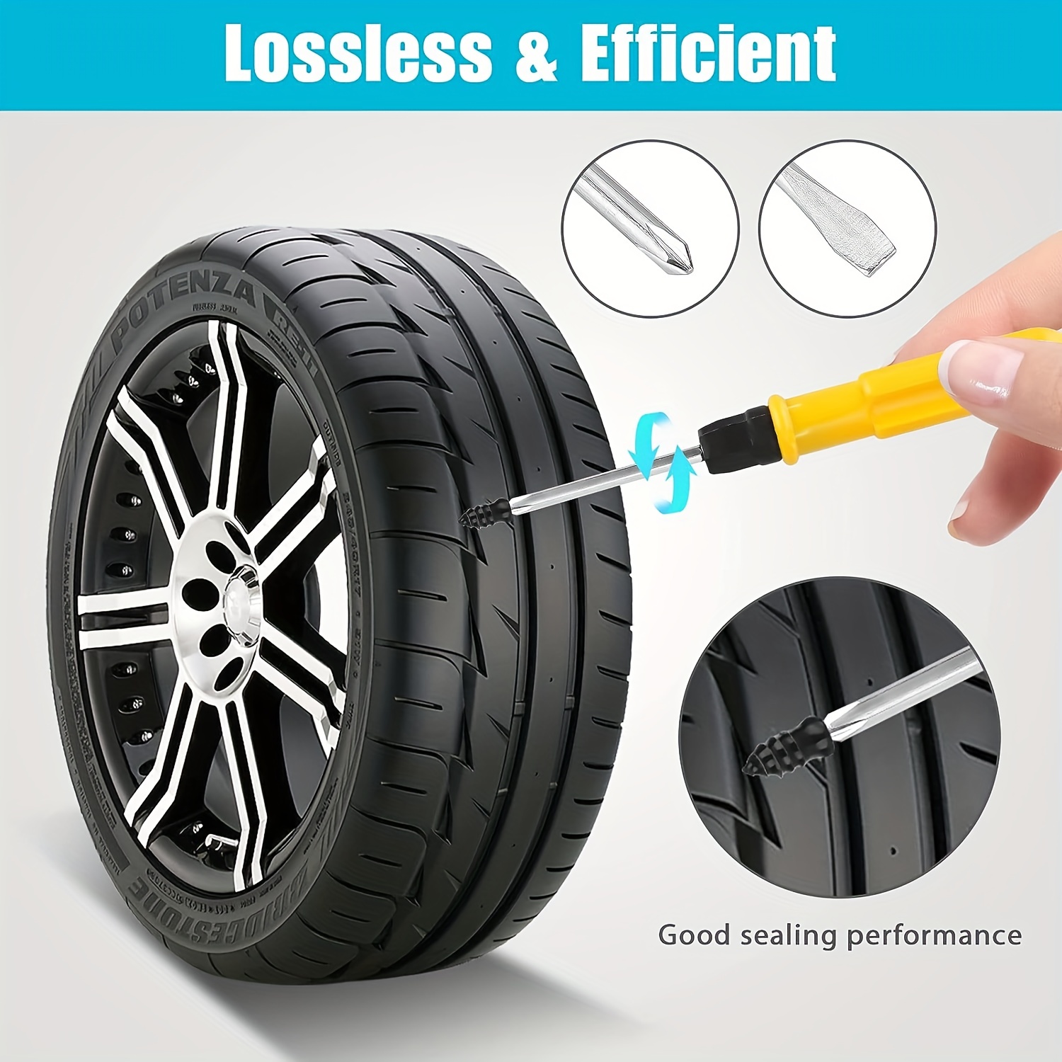 Kaufe 10 stücke Vakuum Reifen Reparatur Nagel Für Auto Lkw