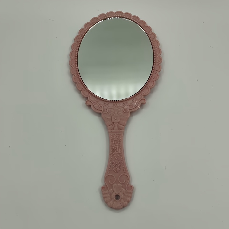 Beaupretty Espejo de mano vintage 2 piezas espejo de mano con mango  decorativo espejo de mano para mujeres y niñas : : Belleza