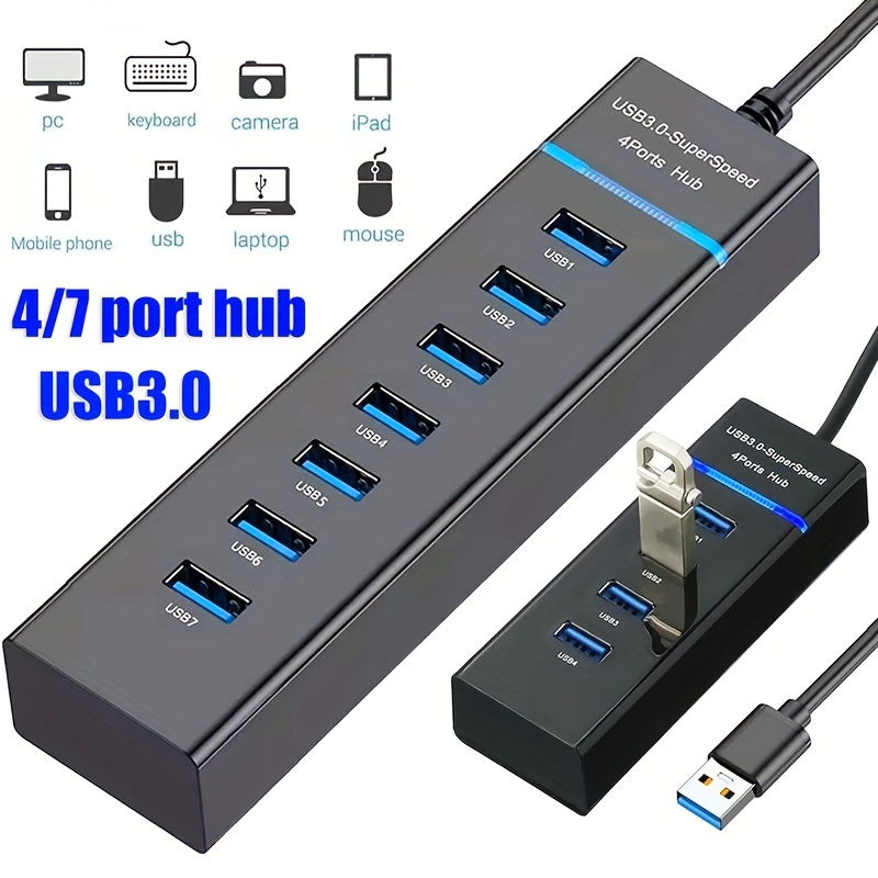 Hub USB 120 cm