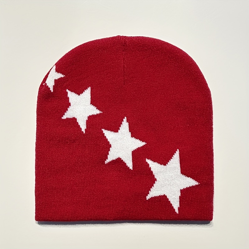Letter Jacquard Coldproof Unisex Hat Hip hop Outdoor Warm Hat