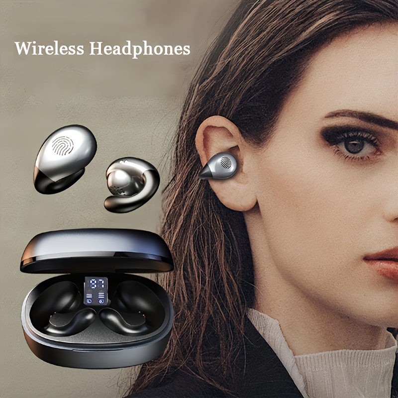 Sanag Z50s Open Ear TWS Auricular Conducción De Aire Clip - Temu