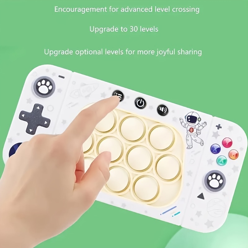 Light Up Pop It Pro : Console de jeu de puzzle à poussée - Temu