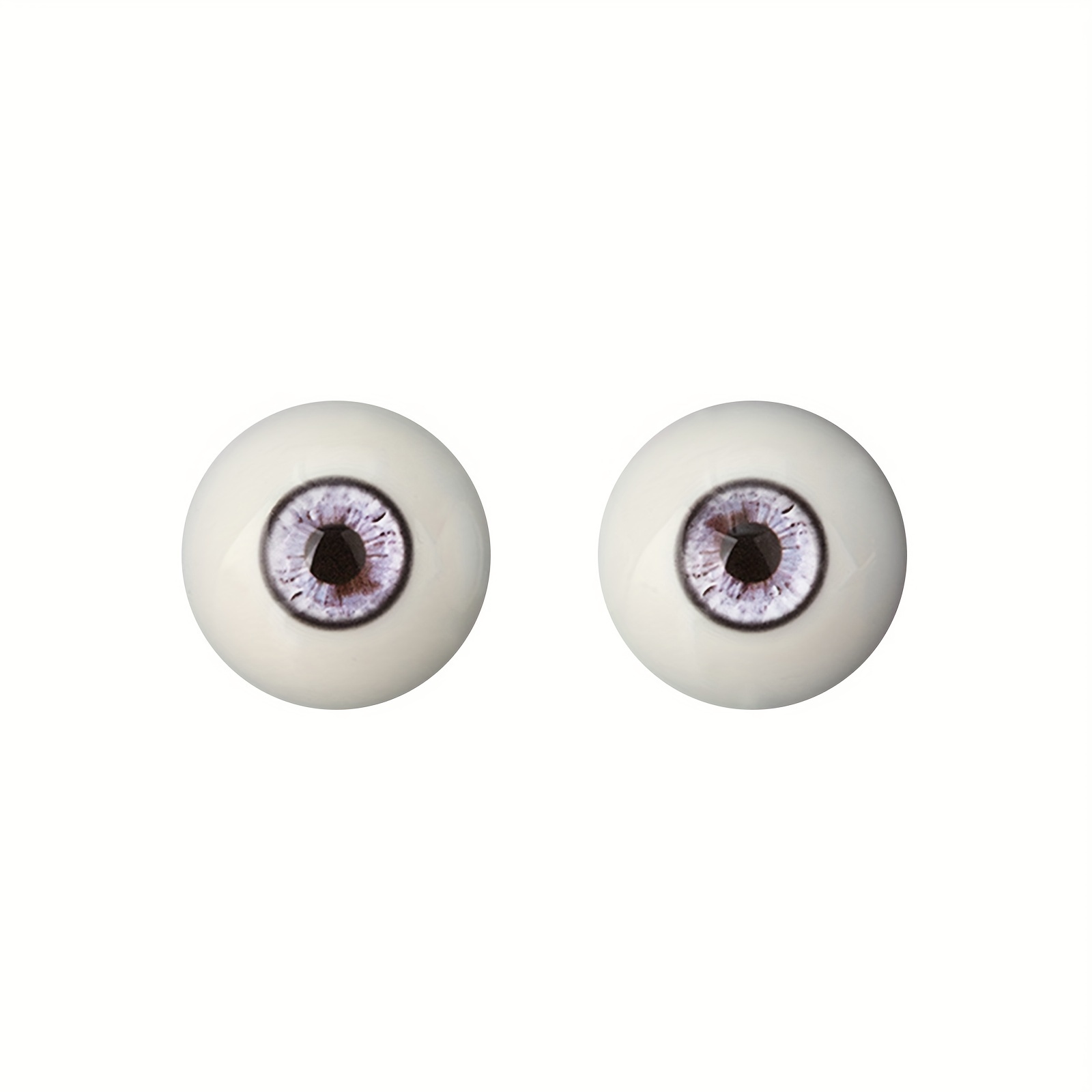 Acrylic Doll Eye, Plastic Eyes, Oval Eyes, Half Round, German Doll Eye