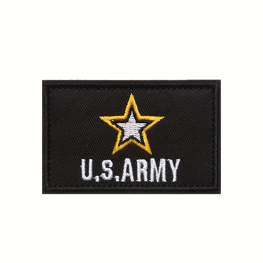 Military Tactical Army Patches For Clothing Iron on Badges Airforce  Appliques Stickers for Jacket Embroidery Armbands Stripes