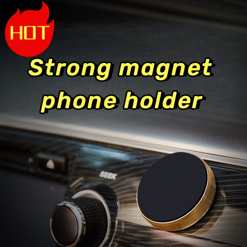 Universal magnetic support with suction cup