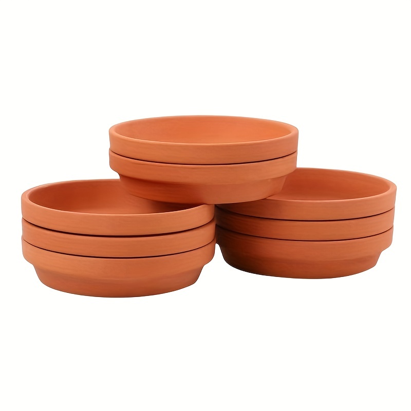 12 Standard Terra Cotta Clay Pot