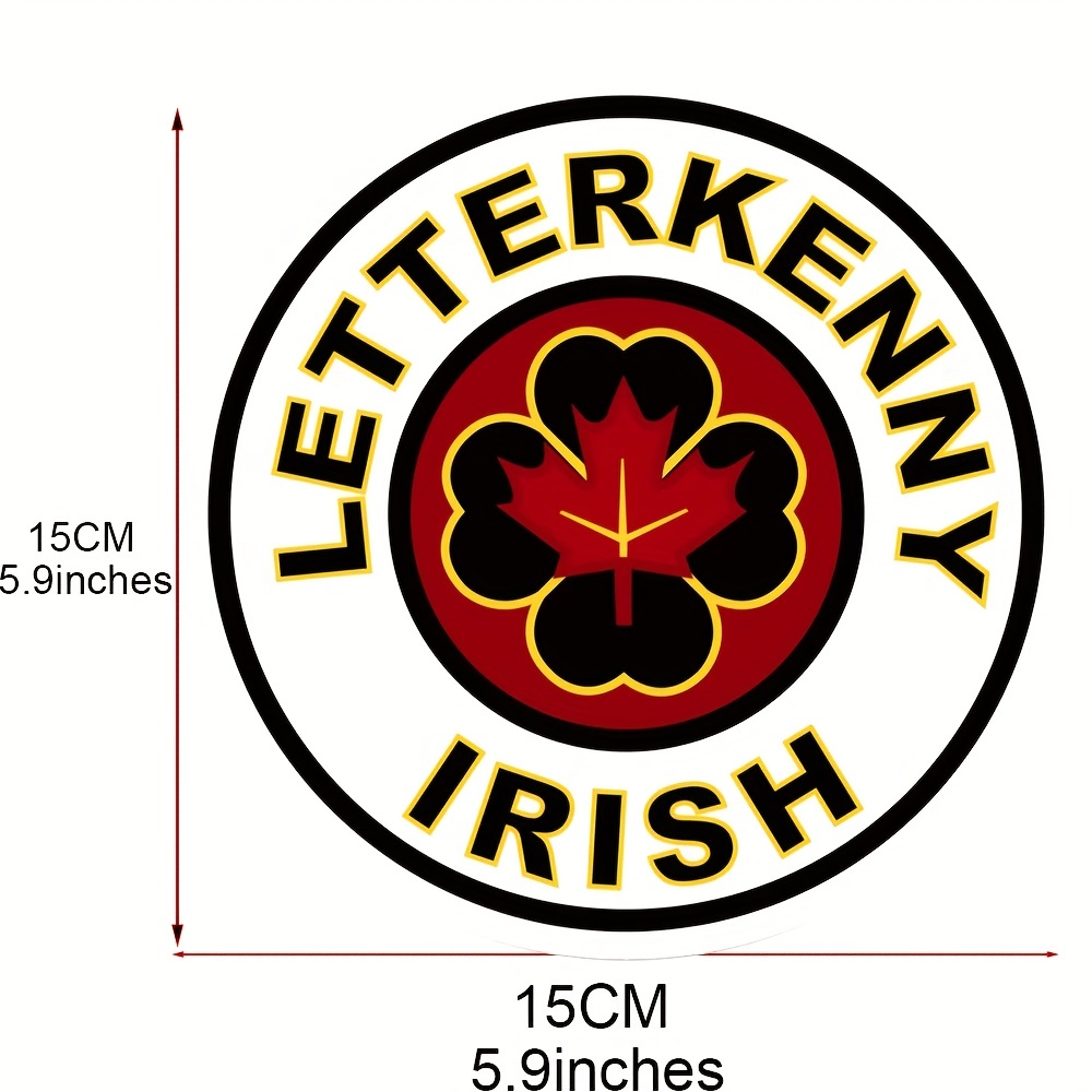 Letterkenny Trop gros pour courir | Sticker