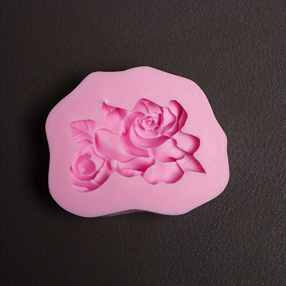 Flower shape Silicone Mold, Gardenia Flower Silicone Mold, DIY candle mold,  DIY Craft Mold For Decoration