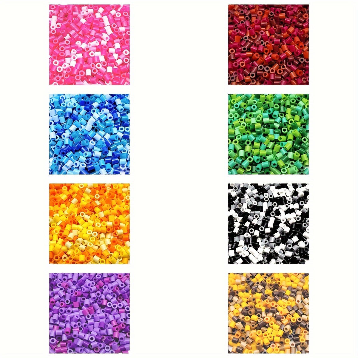 10Pcs/Set Tweezers For 5mm 2.6mm Hama Perler Beads Tool Kids Fuse Bead DIY  T_xi