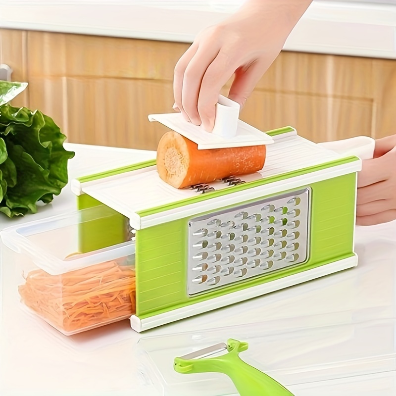 Vegetable Slicer, Multifunctional Fruit Slicer, Manual Food Grater,  Vegetable Grater, Cutter, Potato Grater, Household Potato Chopper, Kitchen  Stuff, Kitchen Gadgets - Temu