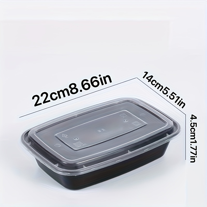 Meal Prep Containers, Microwave Safe Food Storage Containers With Lids, Disposable  Lunch Boxes, Plastic Bento Box Without Bisphenol A, Fro Picnic, Camping,  Home Kitchen Supplies - Temu