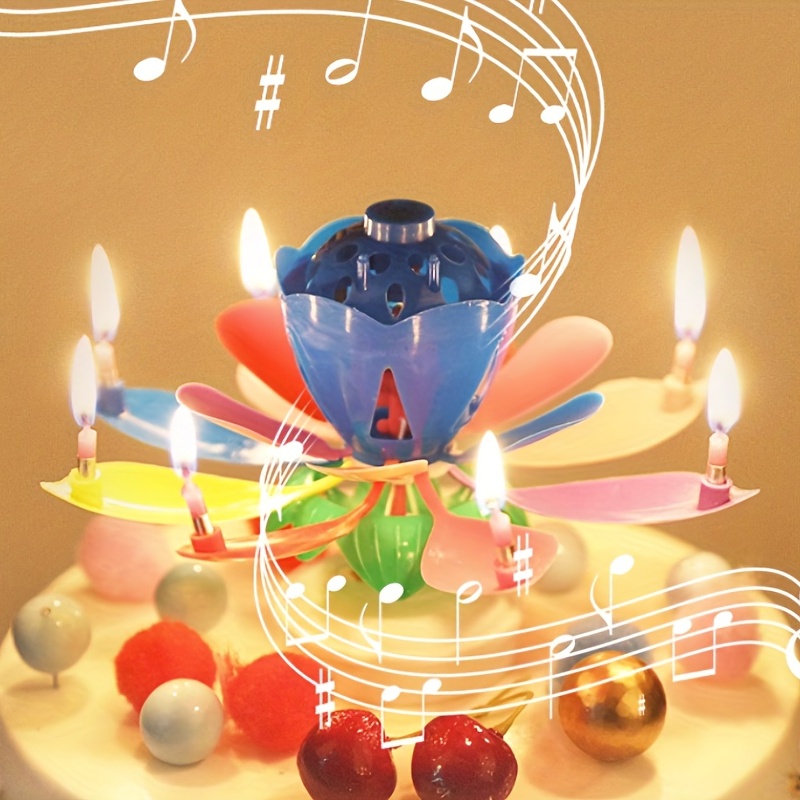 Cierge magique doré pour anniversaire - Chiffre au choix - Jour de Fête -  Bougies d'Anniversaire - Décoration