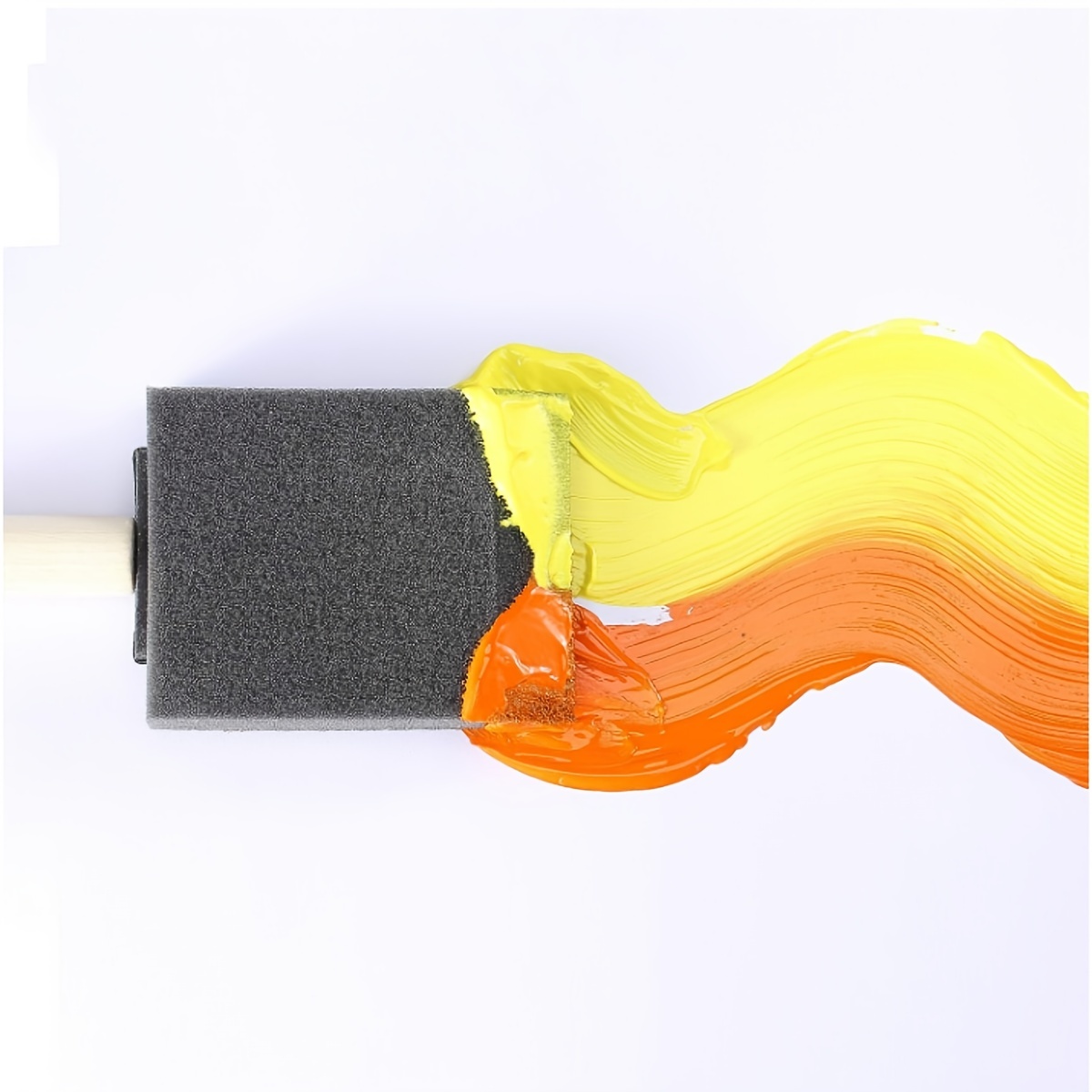Bates- Foam Paint Brushes 3 Inch 12 pcs Foam Brush Sponge Brush