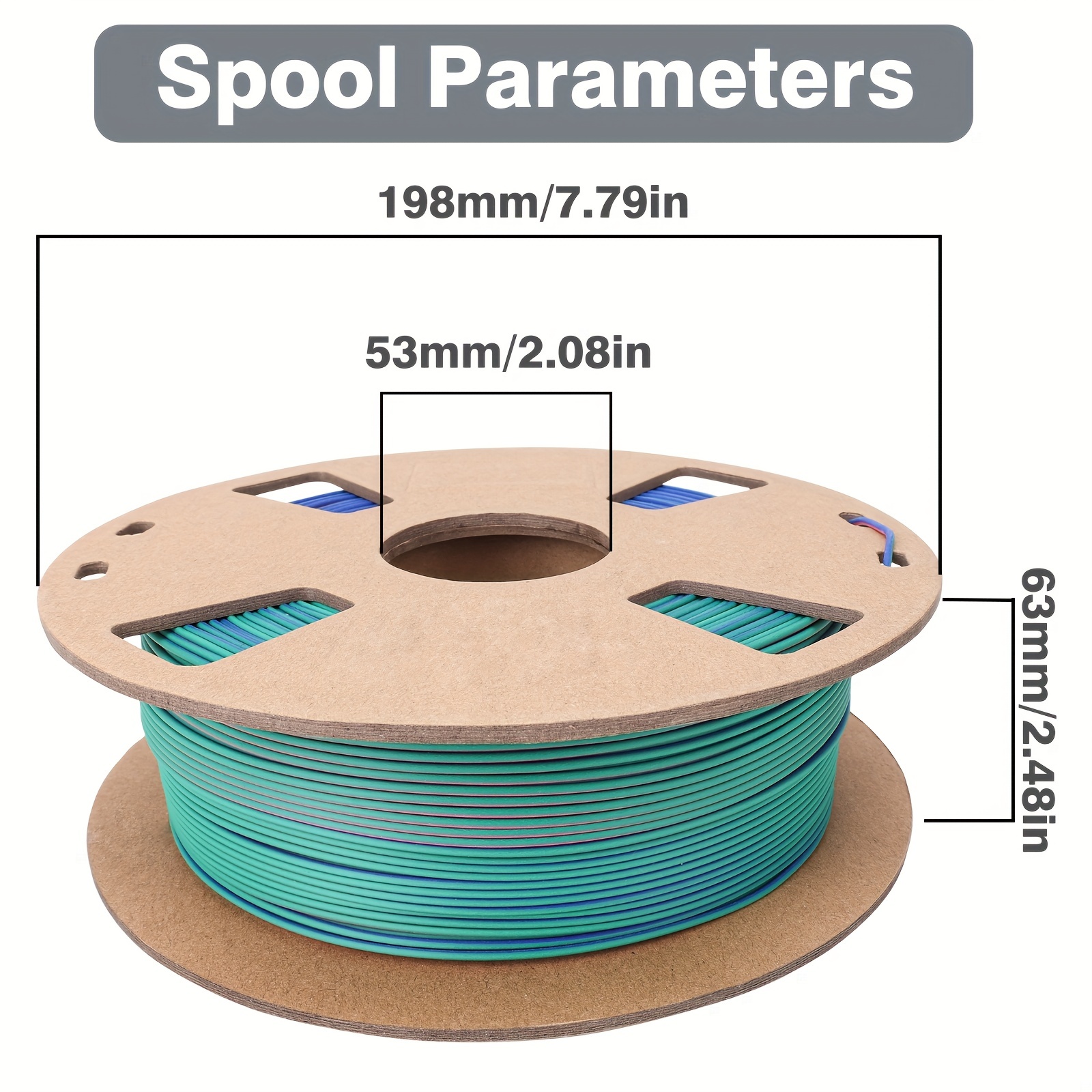 Pla matte filament 1.75mm, imprimante 3d filament pla mat