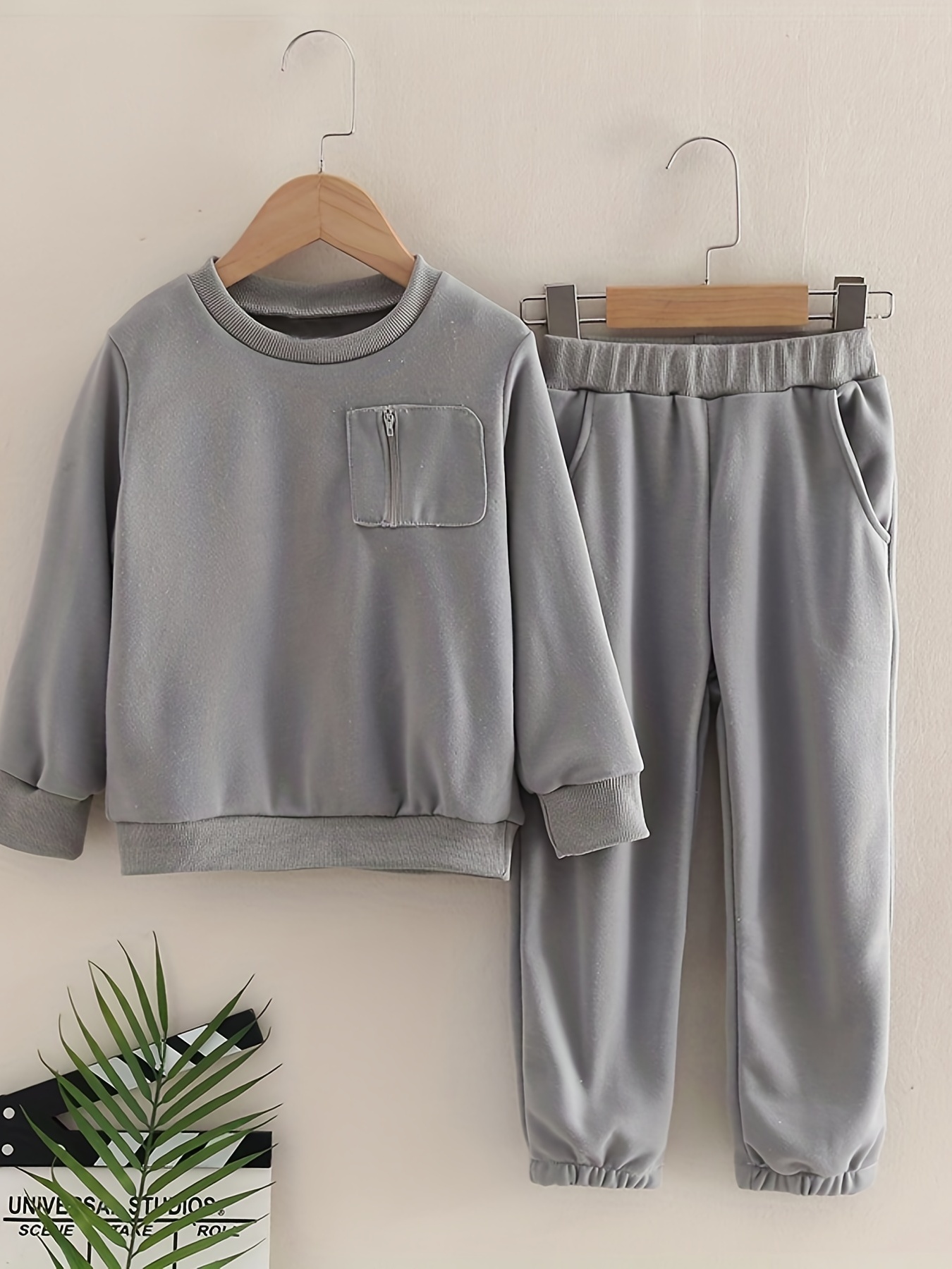 Boys Sweatshirt Sports Suit Long Sleeve Top And Pants Set | Free ...