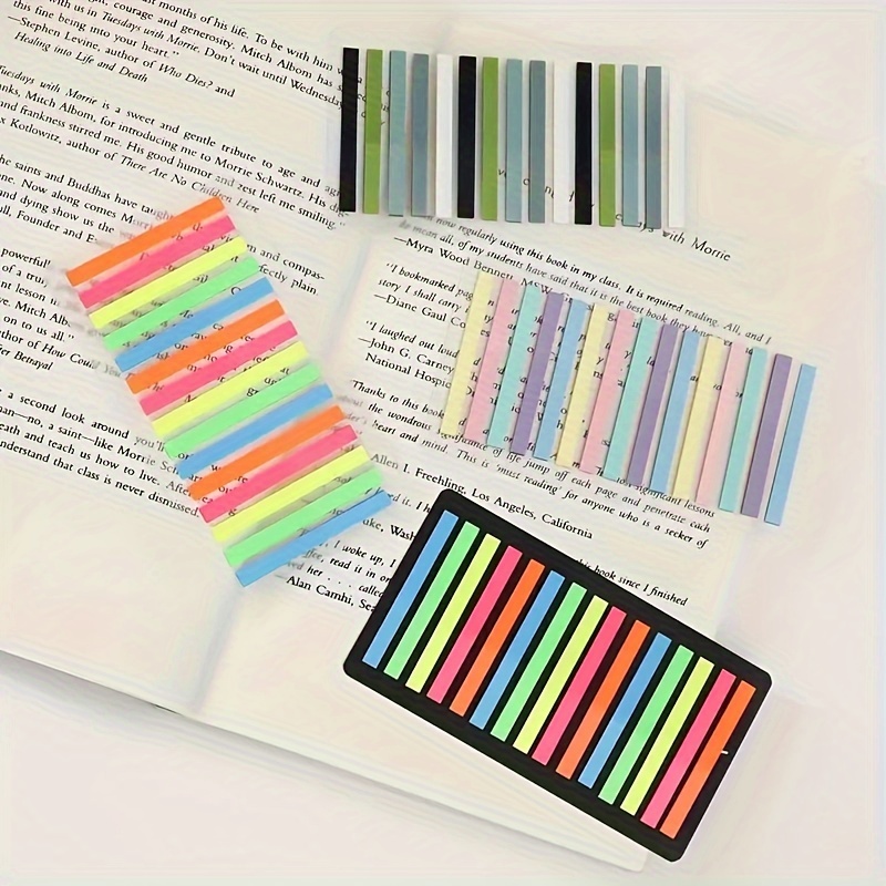 Stickers Extremely Thin Long Strip Index Stickers Sticky - Temu