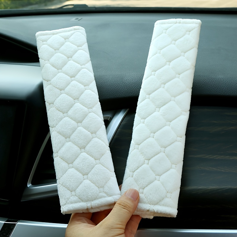 2 x Auto-Sicherheitsgurt-Abdeckung aus ABS-Kunststoff in