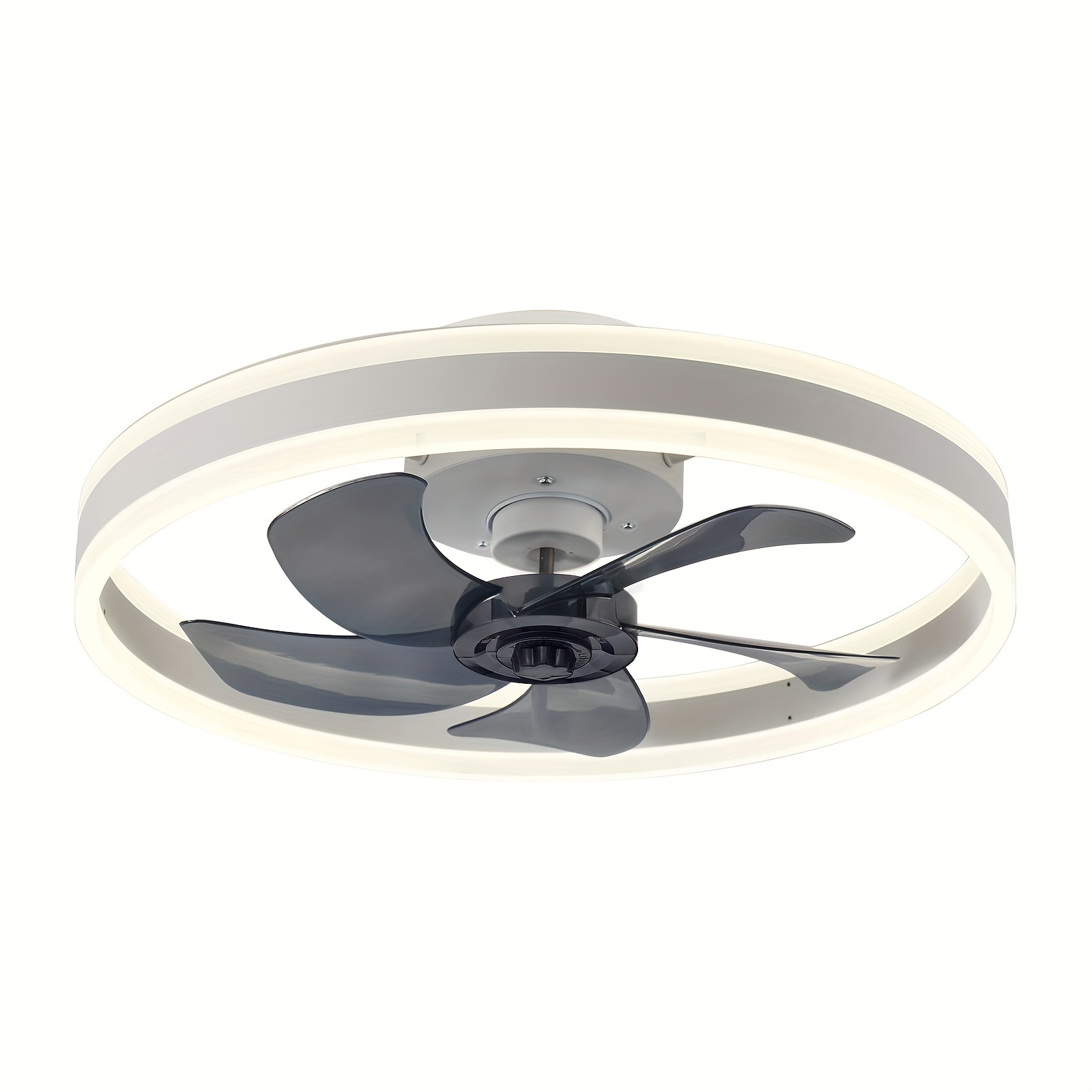 Ventilatore A Soffitto Con Luce, 220-230V, Moderno Ventilatore A Soffitto  Incassato, Ventilatori A Soffitto Dimmerabili Con Telecomando, Luce LED