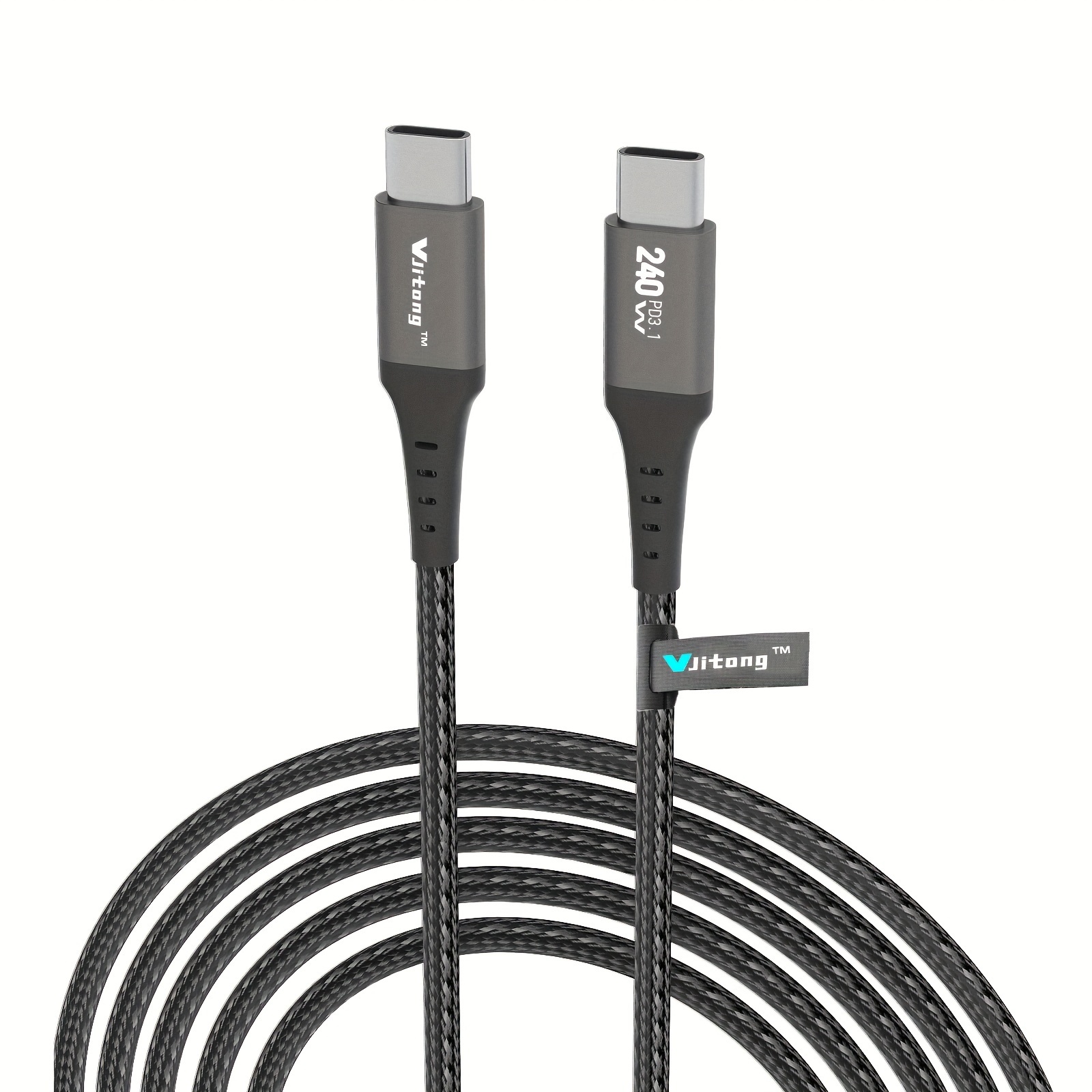 Lot de 2 adaptateurs USB C vers Micro B, Charge Rapide de Type C