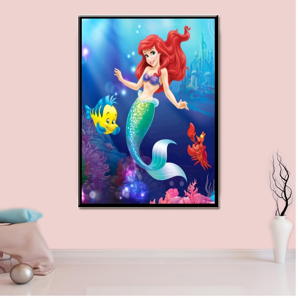 Set Mermaid Pattern Diamond Painting, Diamonds Paintings Kit | Buy More ...