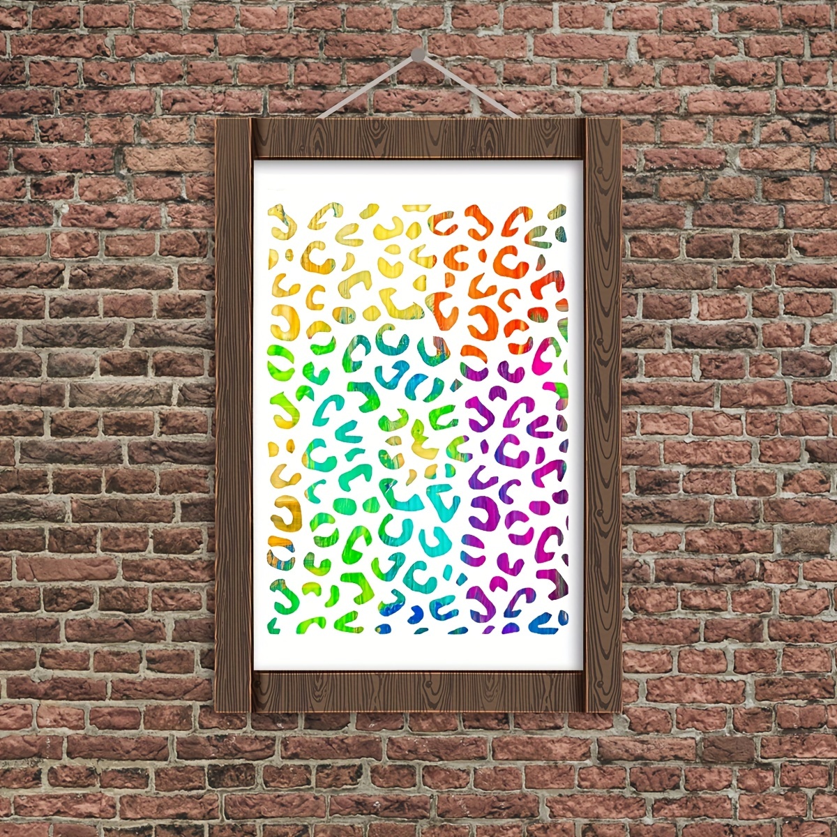 Little Rainbows Stencil - 6x8