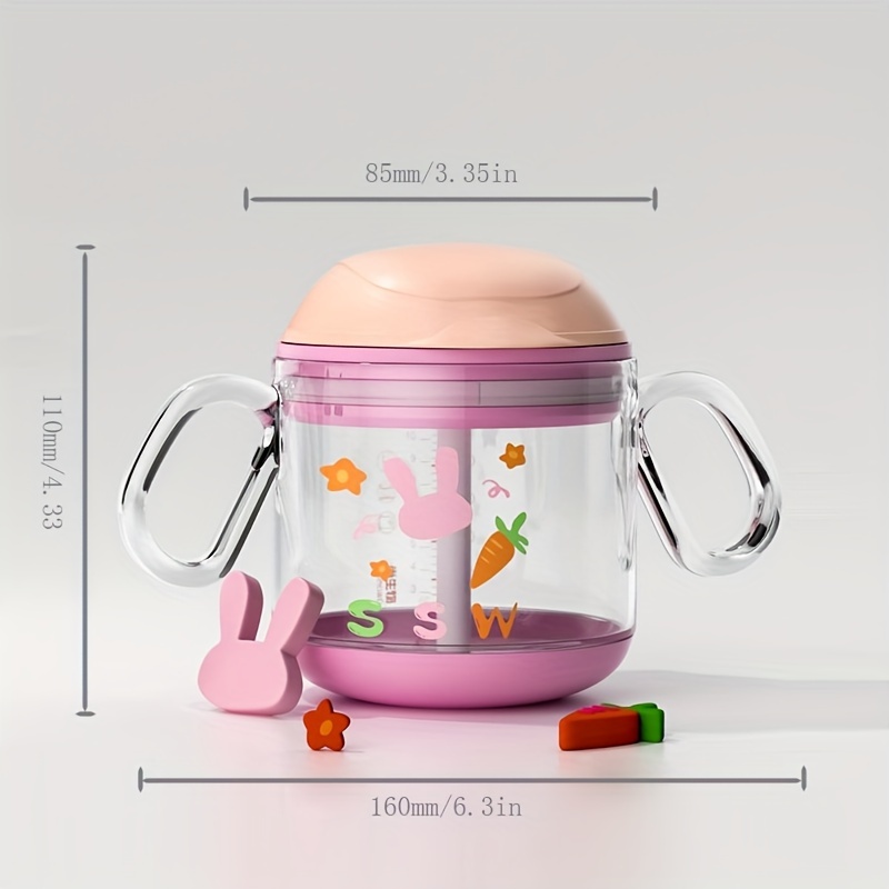 Baby Straw Cup Portable Training Cup For Children Anti drop - Temu