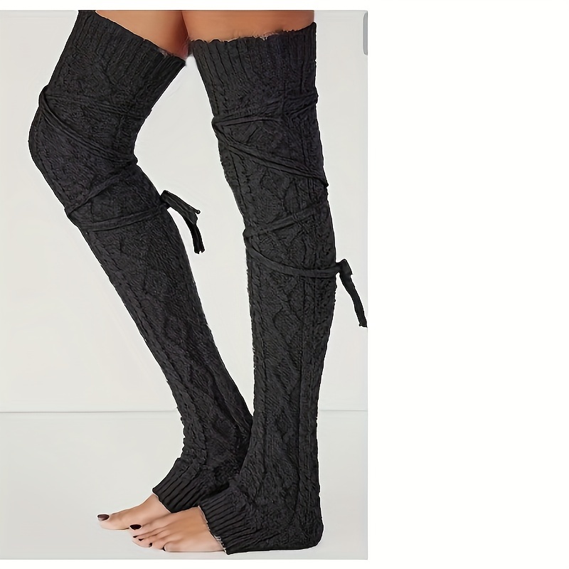 Thigh High Thermal Fall Winter Keep Warm Soft Comfortable - Temu