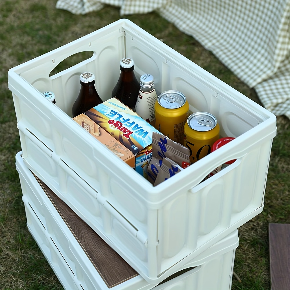 Stackable Camping Storage Container Industrial Tote Bin Durable PP Storage  Box for Garage Storage Room Shelf - AliExpress