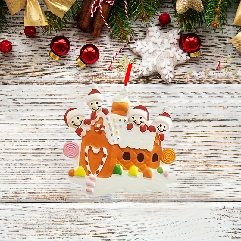 H543D M. Snowman & Mailbox for Small Round Ornament Hershey