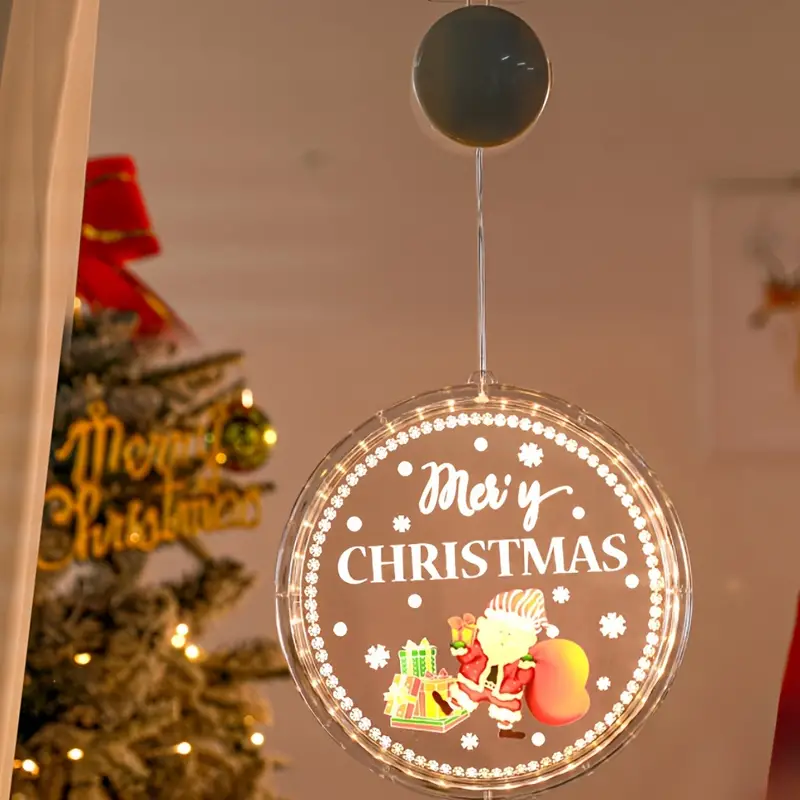 Christmas Led Suction Cup Hanging