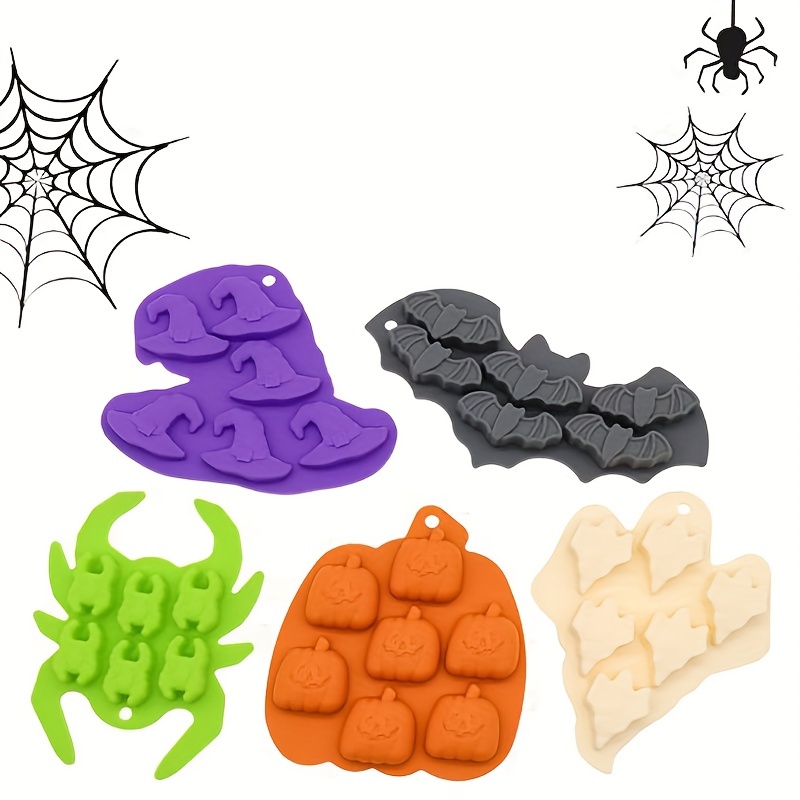 Halloween Theme Silicone Mold - Halloween Fondant Molds 