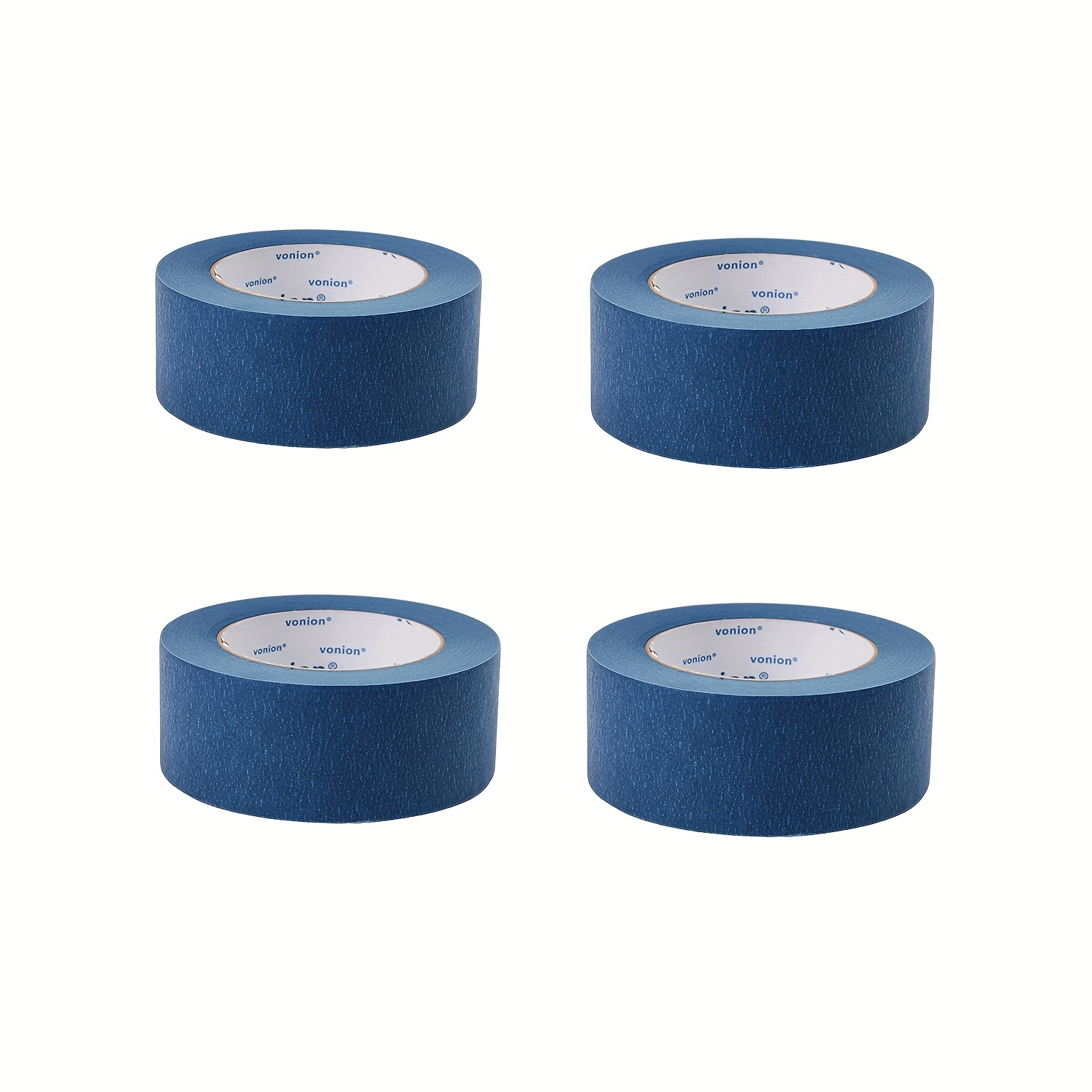 3 Rolls Premium Blue Painter Tape, Paint Tape, Masking Tape, For Diy Craft  And Art, With