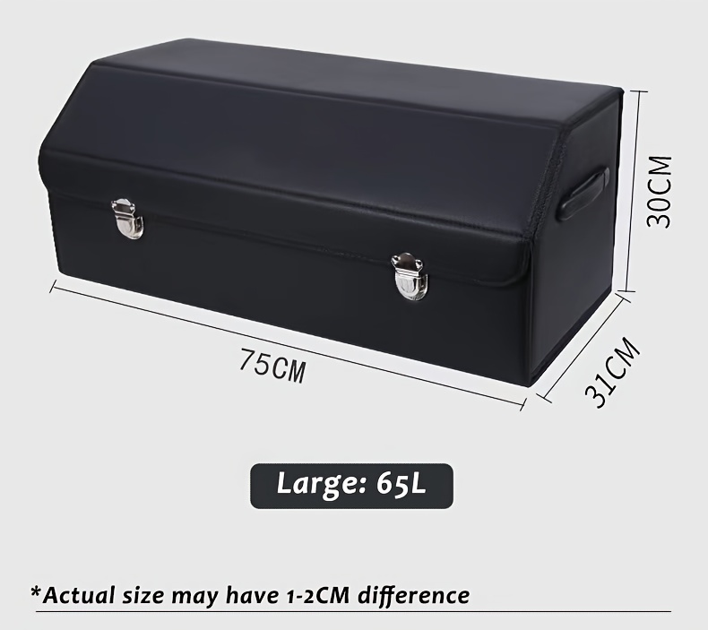 38L 48L 68L Car Trunk Storage Box with Lid Large Capacity