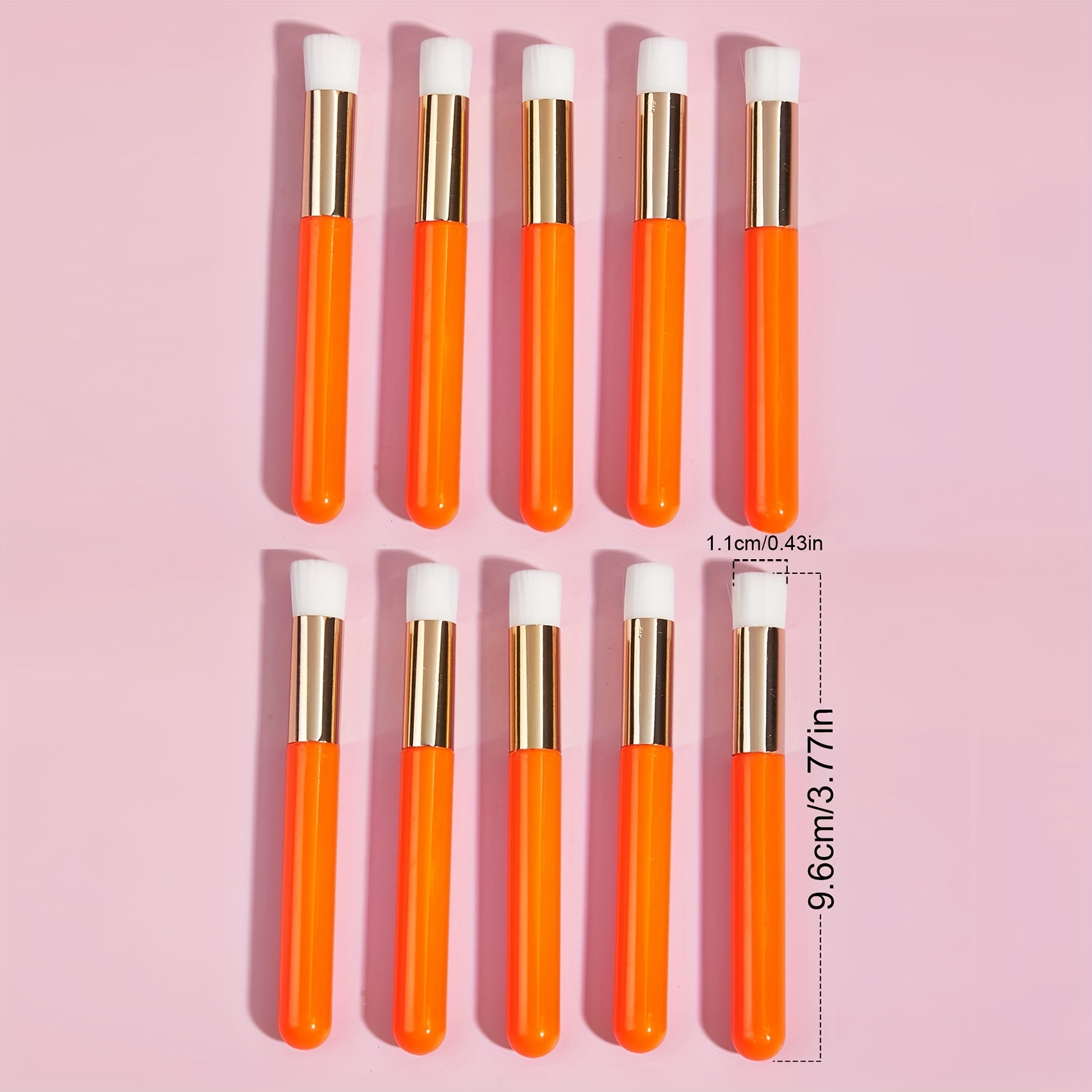 10pcs Lash Shampoo Brushes Blackhead Remover Brush Tool
