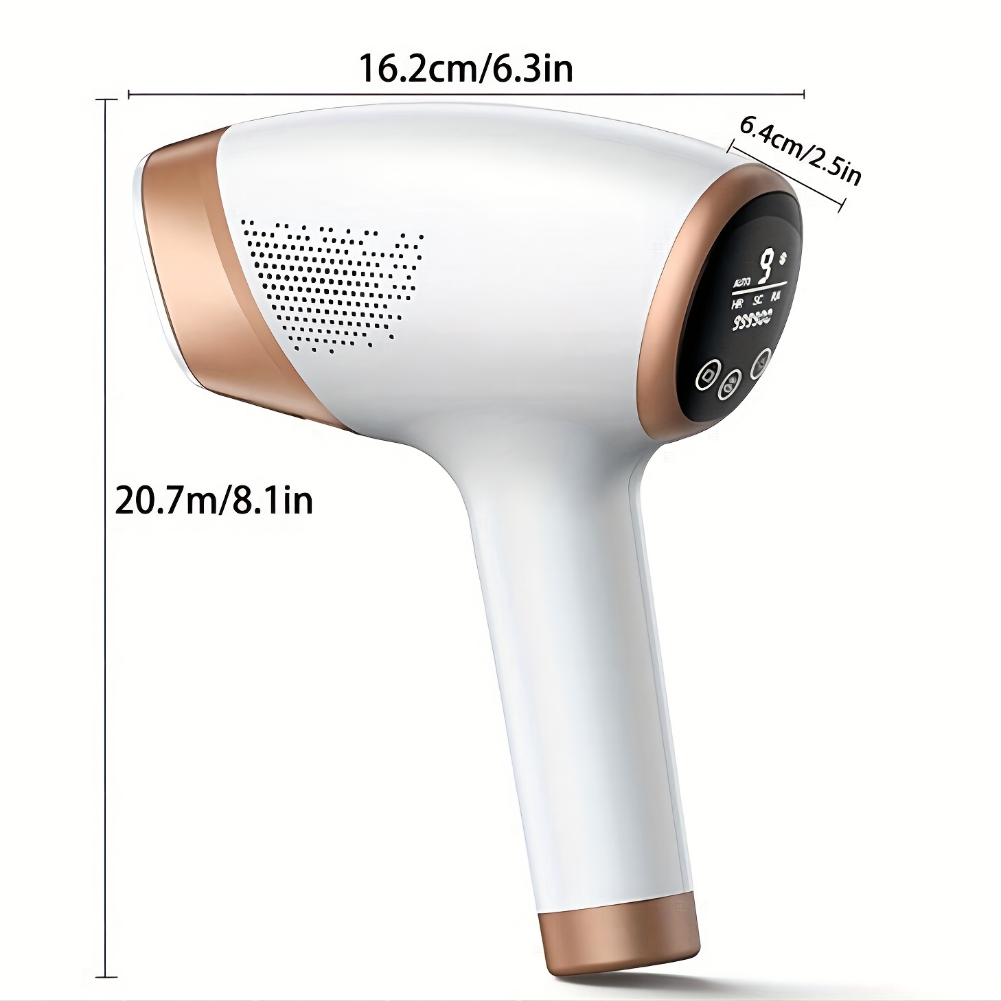 painless ipl hair removal device for women 999900 flashes remove hair on legs armpits back arms face bikini line at home treatment details 2
