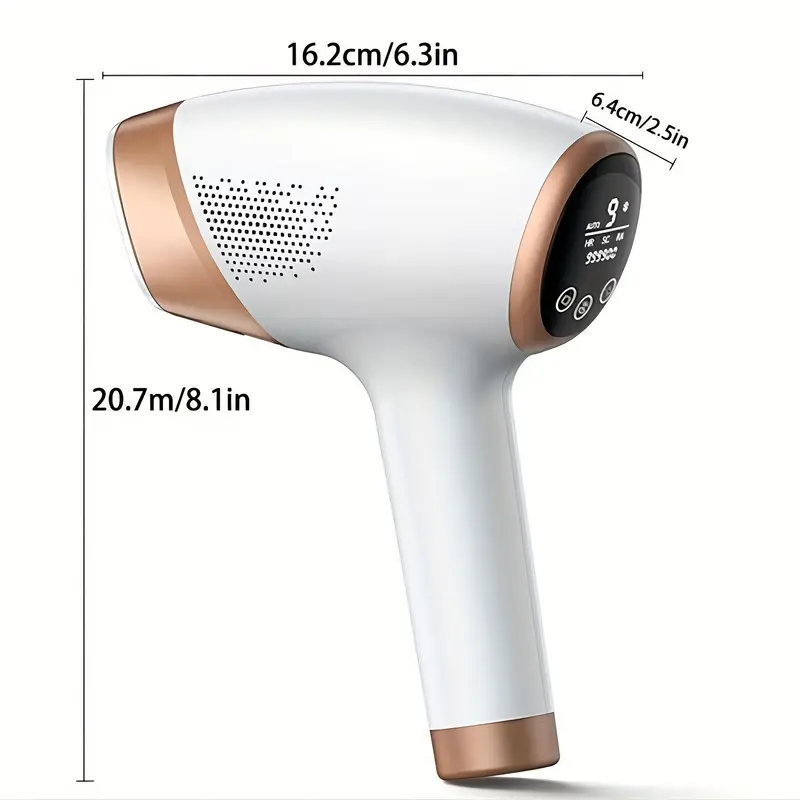 painless ipl hair removal device for women 999900 flashes remove hair on legs armpits back arms face bikini line at home treatment details 2