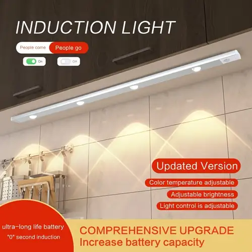 1pc Luce Sottopensile Slim Sensore Movimento Illuminazione - Temu Italy